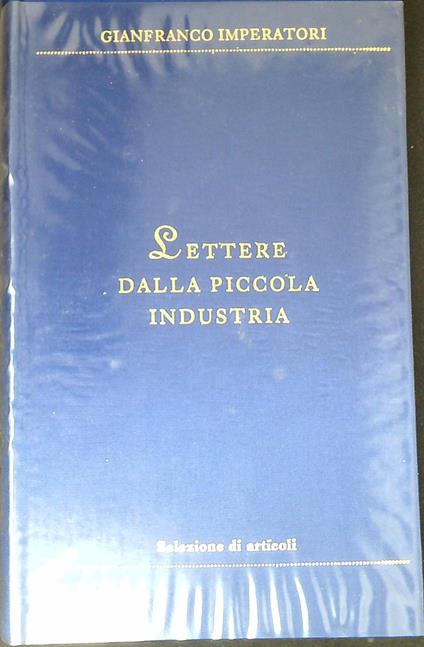 Lettere dalla piccola industria - copertina