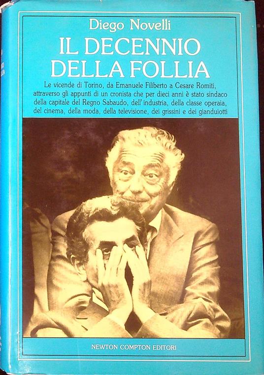 Il decennio della follia - Diego Novelli - copertina