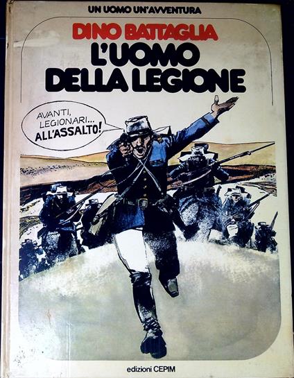 L' uomo della legione - Dino Battaglia - copertina