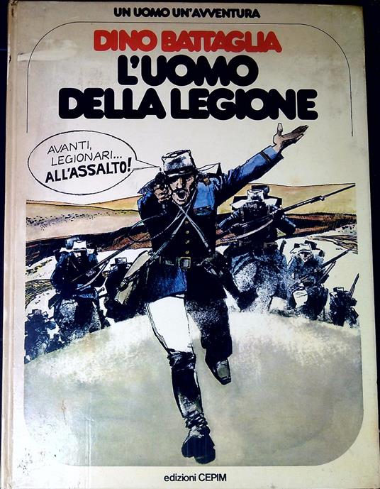 L' uomo della legione - Dino Battaglia - copertina