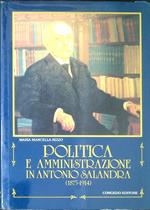 Politica e amministrazione in Antonio Salandra, 1875-1914
