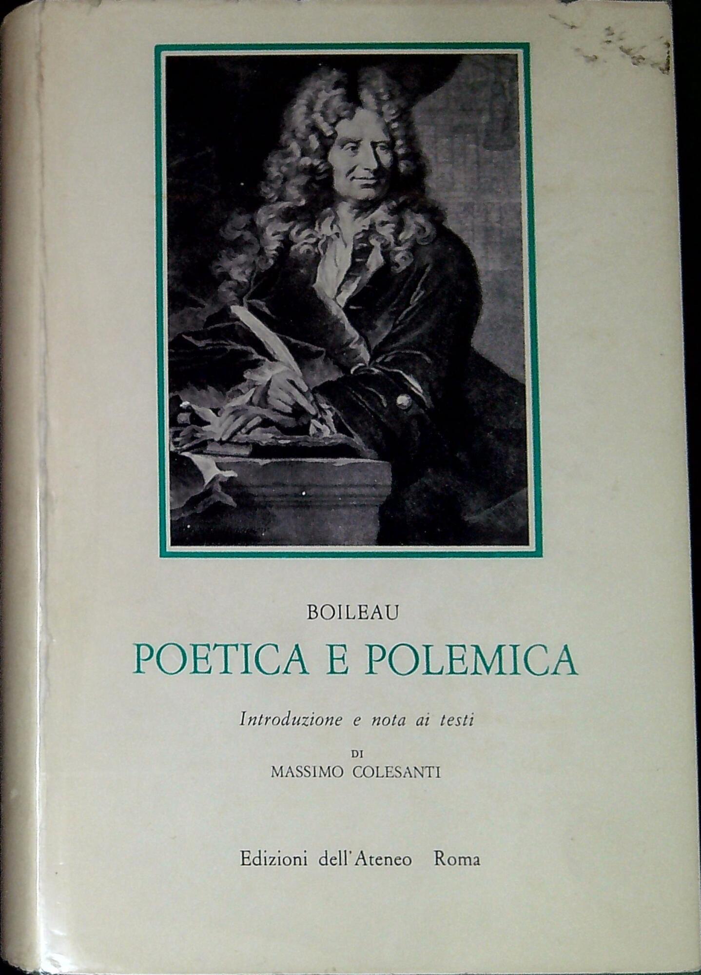 Poetica e polemica
