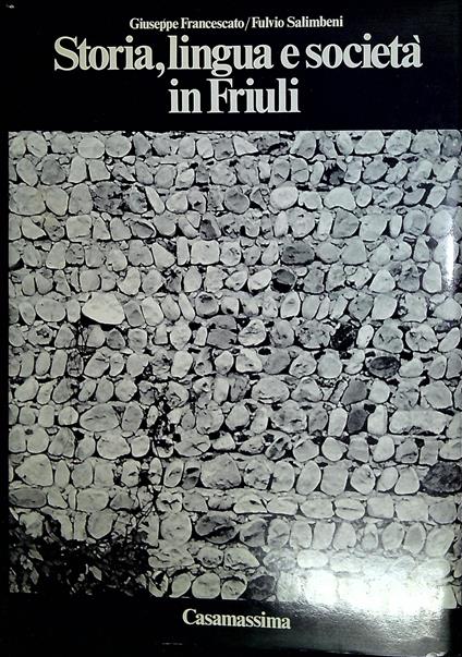 Storia, lingua e società in Friuli - copertina