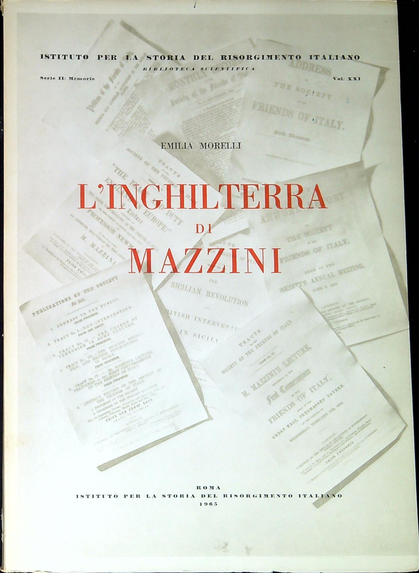 L' Inghilterra di Mazzini