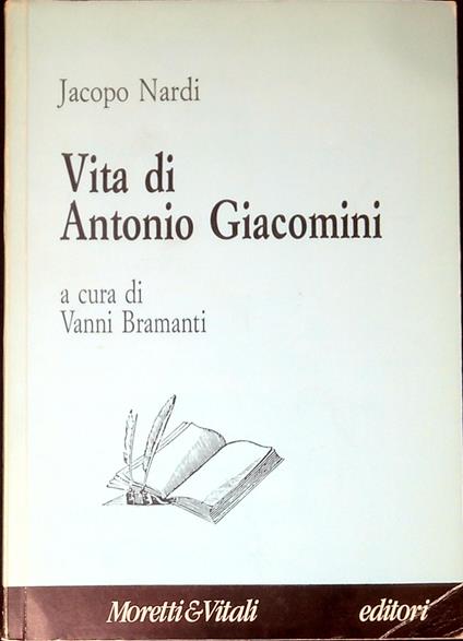 Vita di Antonio Giacomini - copertina