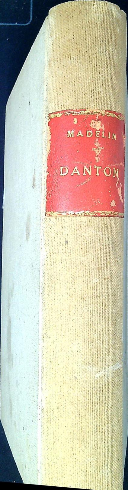 Danton - Louis Madelin - copertina