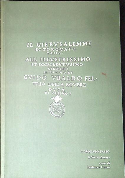 Il Gierusalemme - copertina