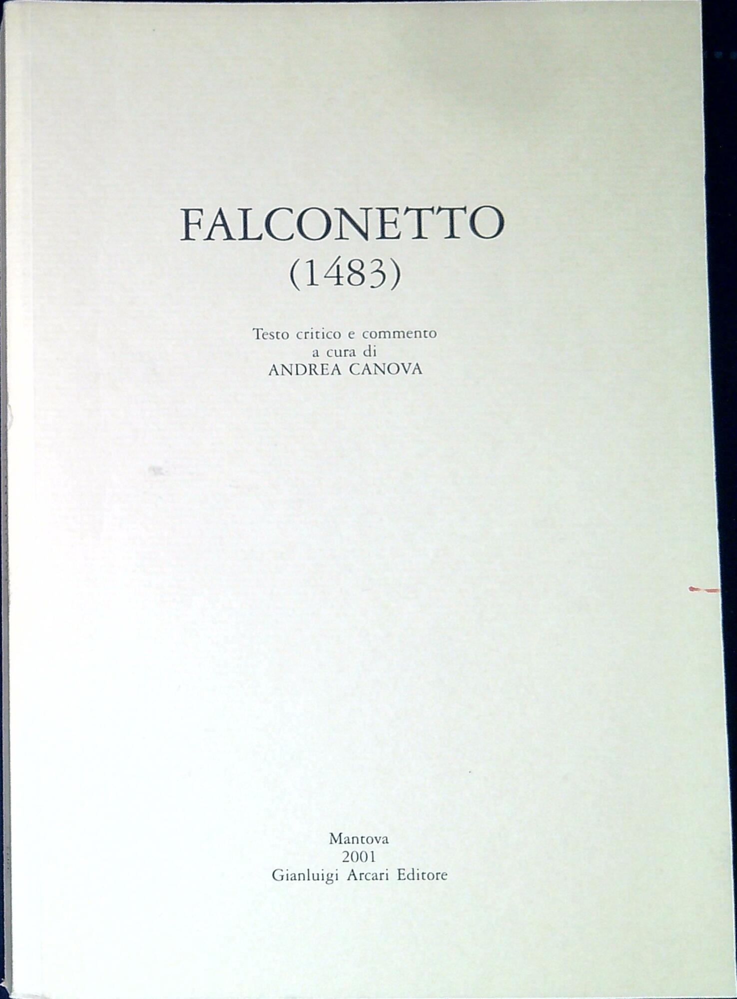 Falconetto (1483)