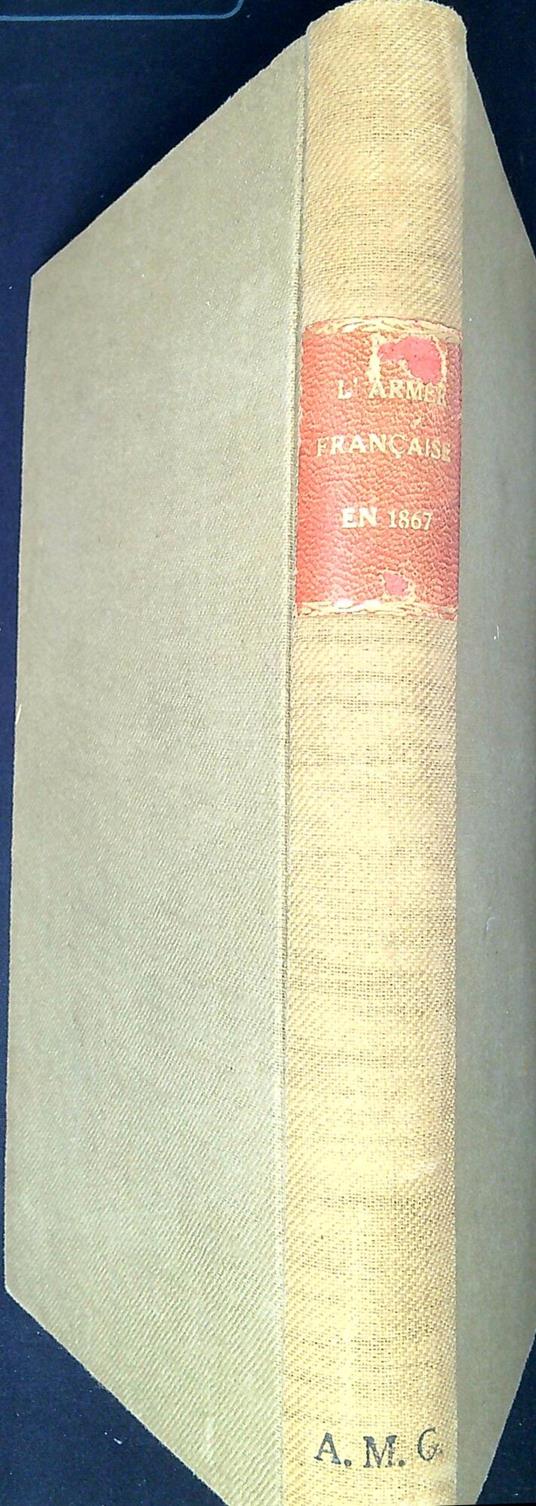L' armée française en 1867 - copertina