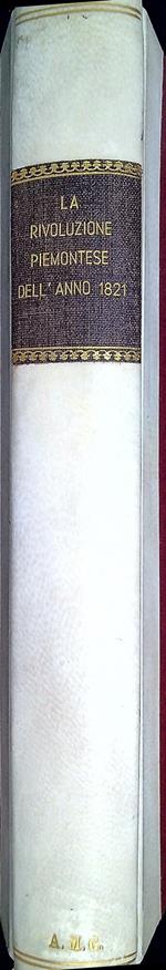 La rivoluzione piemontese dell'anno 1821