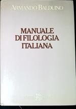 Manuale di filologia italiana