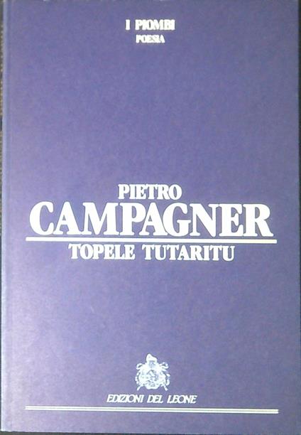 Topele tutaritu - copertina