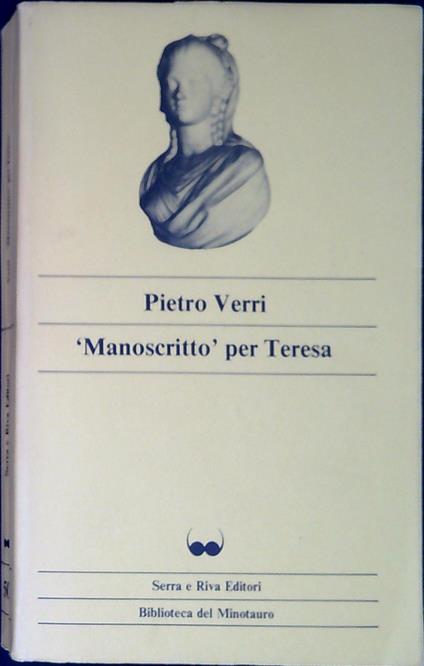 Manoscrittò per Teresa - copertina