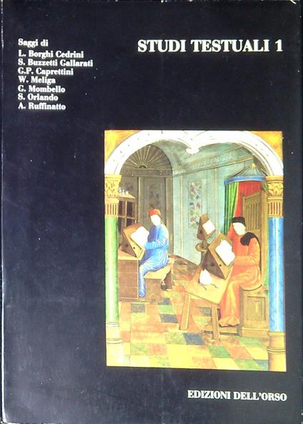 Studi testuali 1 - copertina