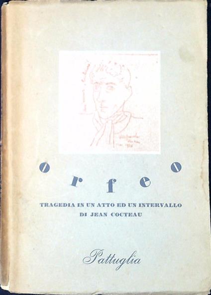 Orfeo : tragedia in un atto e un intervallo - copertina