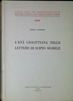 L' età giolittiana nelle lettere di Scipio Sighele