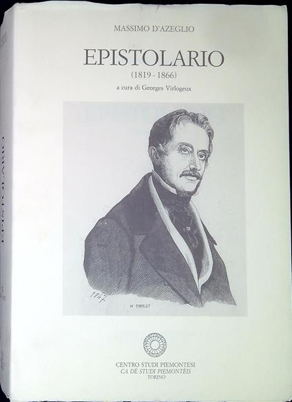 Epistolario (1819-1866) vol. 3: 1846-1847 - Massimo D'Azeglio - copertina