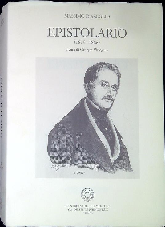 Epistolario (1819-1866) vol. 3: 1846-1847 - Massimo D'Azeglio - copertina