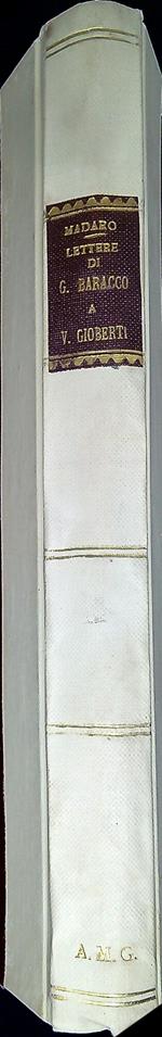 Lettere di illustri italiani a Vincenzo Gioberti