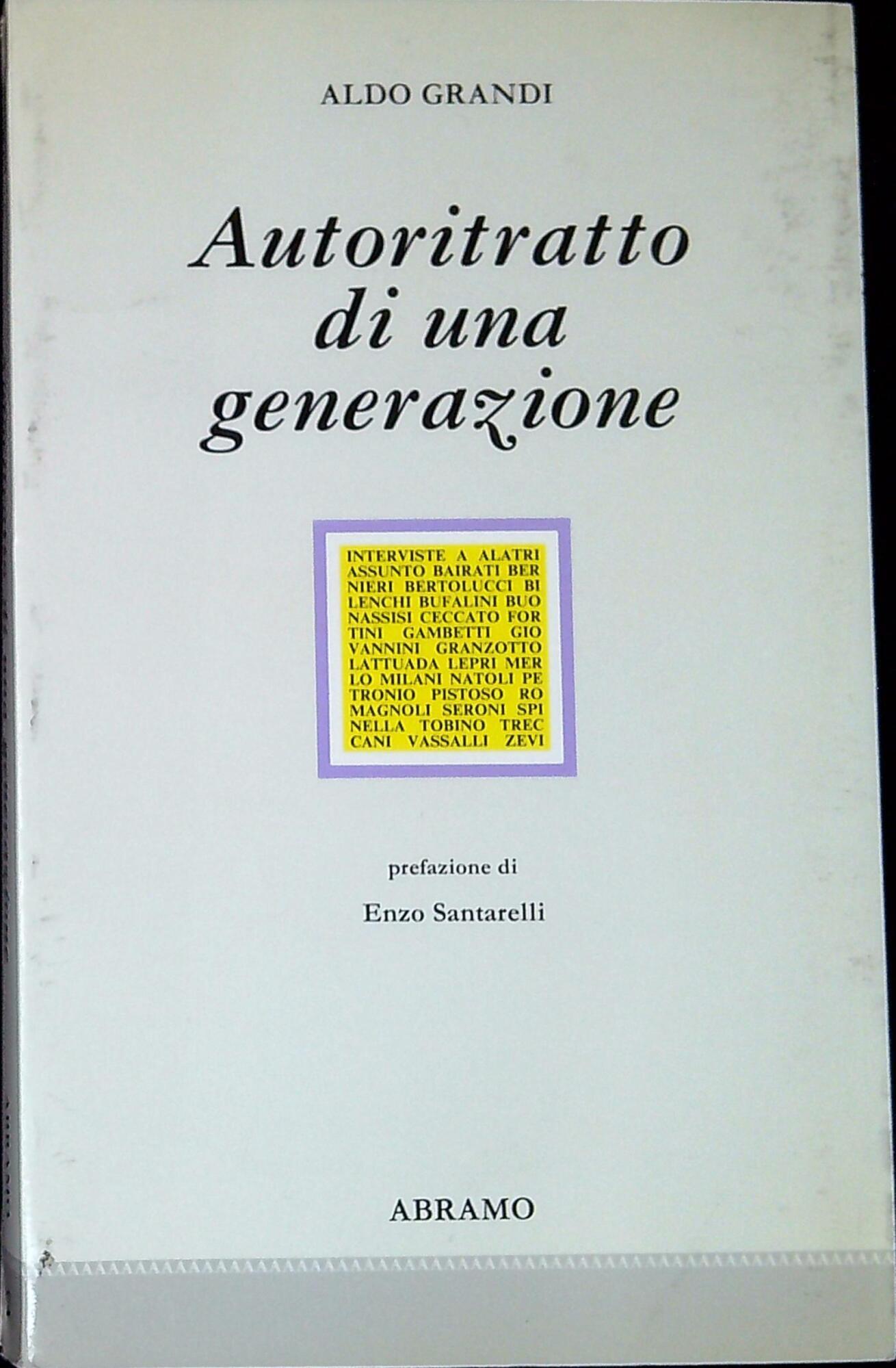 Autoritratto di una generazione