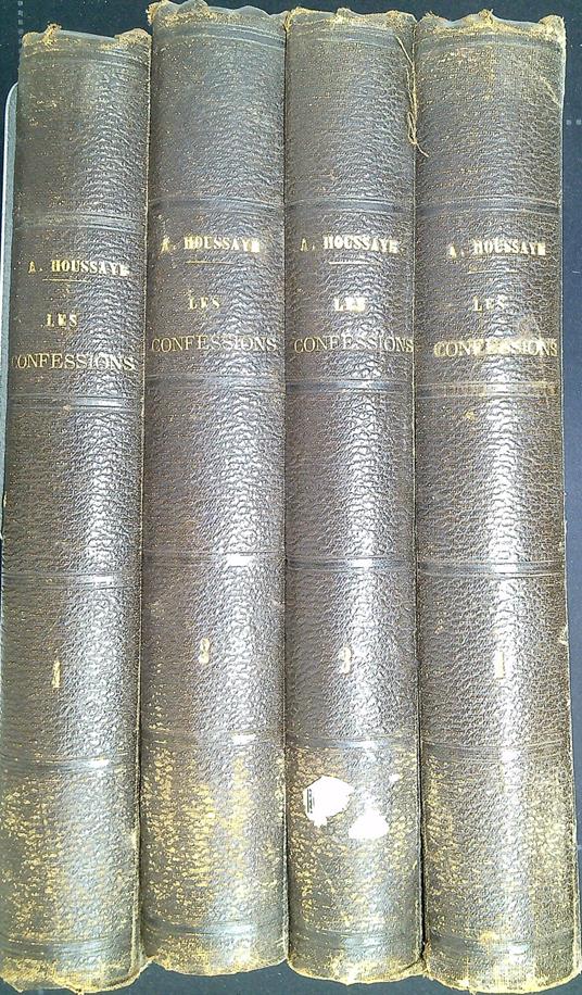 Les confessions : souvenirs d'un demi siecle : 1830-1880 - copertina