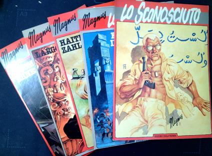Lo sconosciuto. Collezione completa di 5 volumi - Magnus - copertina