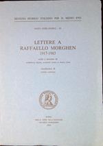 Lettere a Raffaello Morghen, 1917-1983