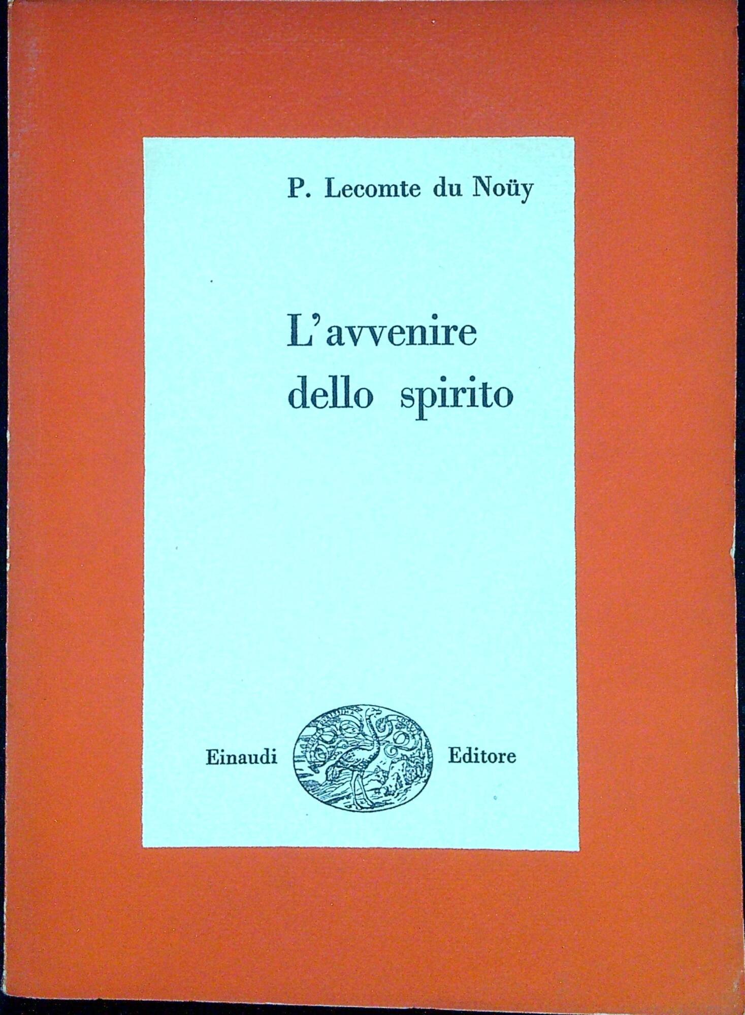 L' avvenire dello spirito