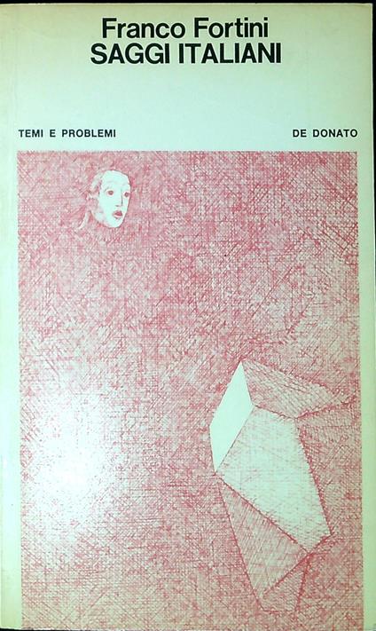Saggi italiani - Franco Fortini - copertina