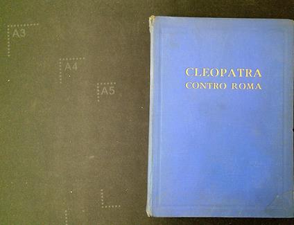 Cleopatra contro Roma - Maffio Maffii - copertina