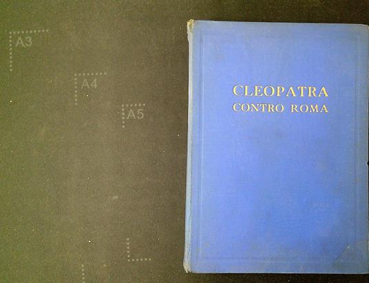 Cleopatra contro Roma - Maffio Maffii - copertina