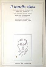 Il battello ebbro : quadrimestrale di letteratura. Anno primo numero tre