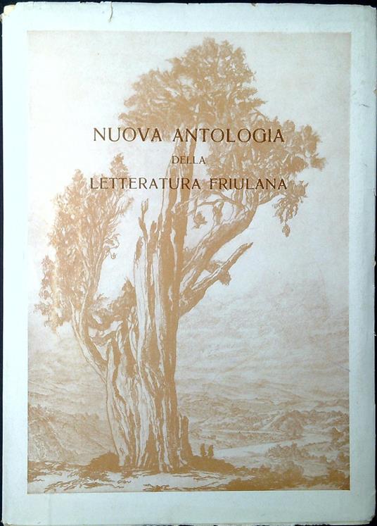 Nuova antologia della letteratura friulana - Gianfranco D'Aronco - copertina