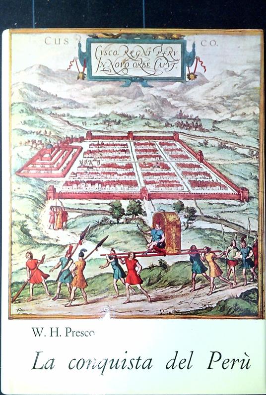 La conquista del Perù - copertina