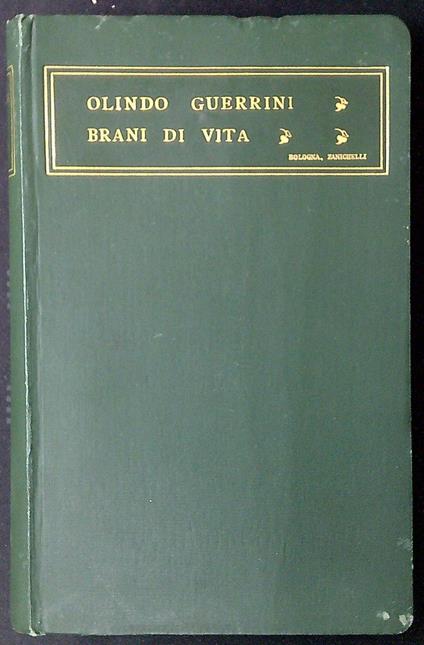 Brani di vita - Olindo Guerrini - copertina
