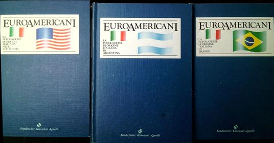 Euroamericani. Tre volumi, opera completa - copertina