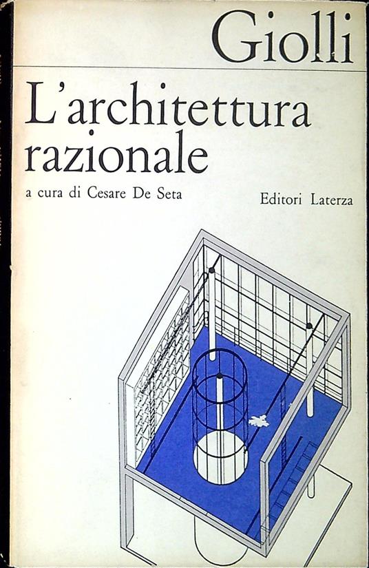 L' architettura razionale - Raffaello Giolli - copertina
