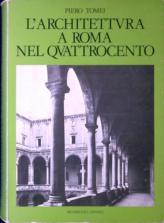L' architettura a Roma nel Quattrocento - copertina