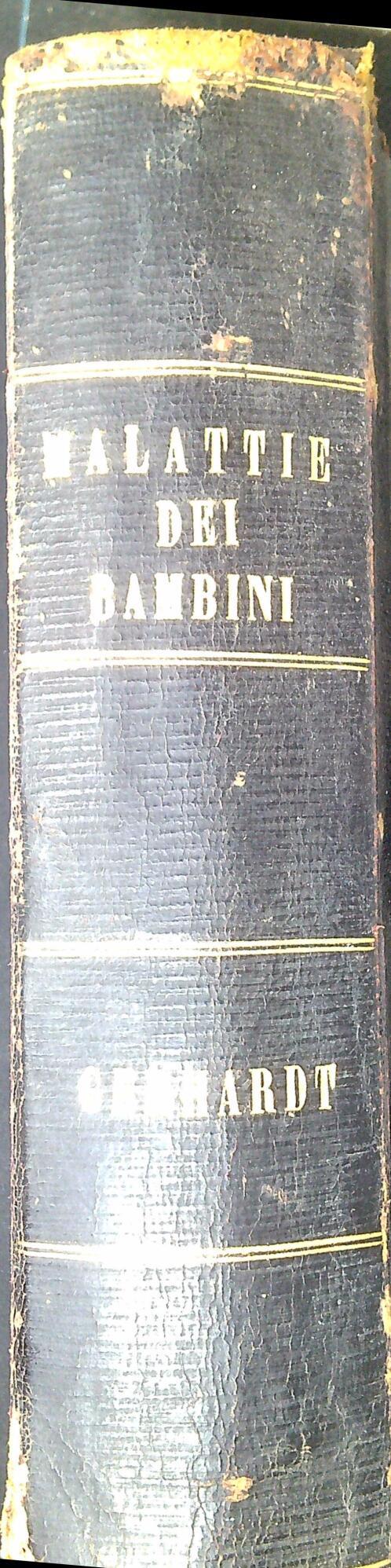 Trattato delle malattie dei bambini - copertina