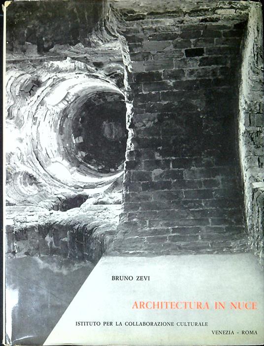 Architectura in nuce - Bruno Zevi - copertina