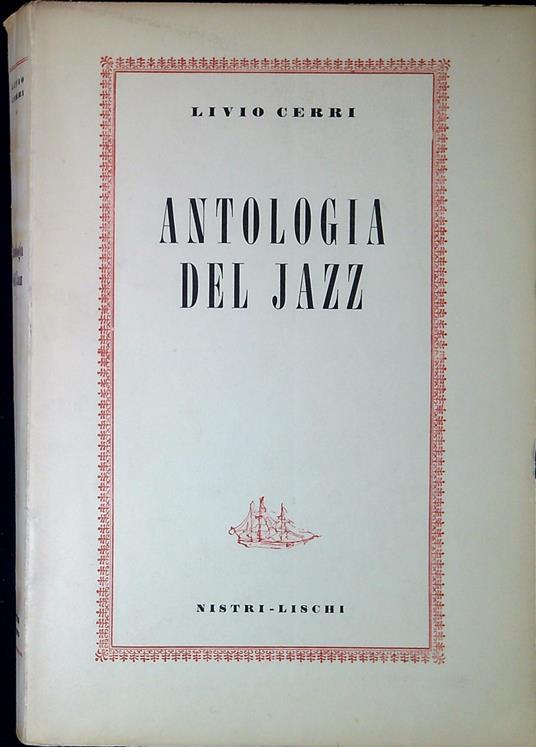Antologia del jazz - Livio Cerri - copertina
