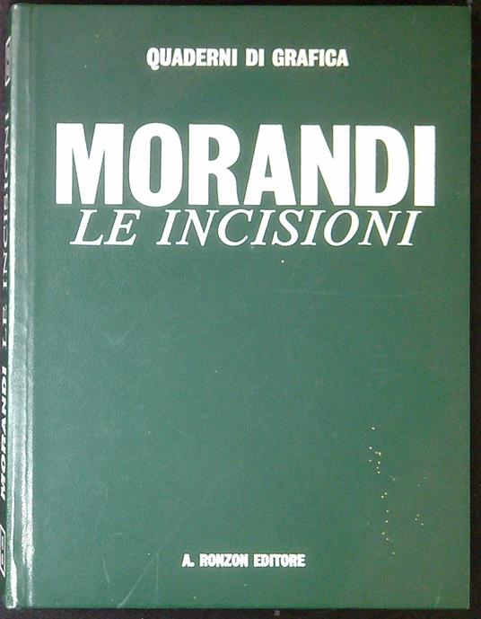 Giorgio Morandi : le incisioni - copertina