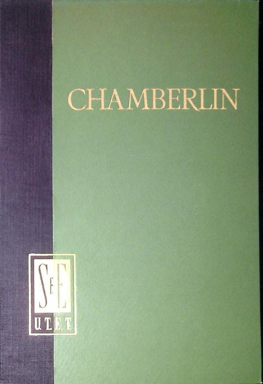 Verso una piu generale teoria del valore - Edward Hastings Chamberlin - copertina