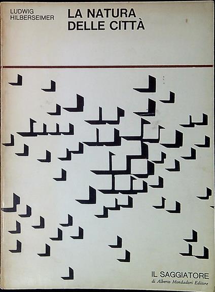 La natura delle città - Ludwig Hilberseimer - copertina