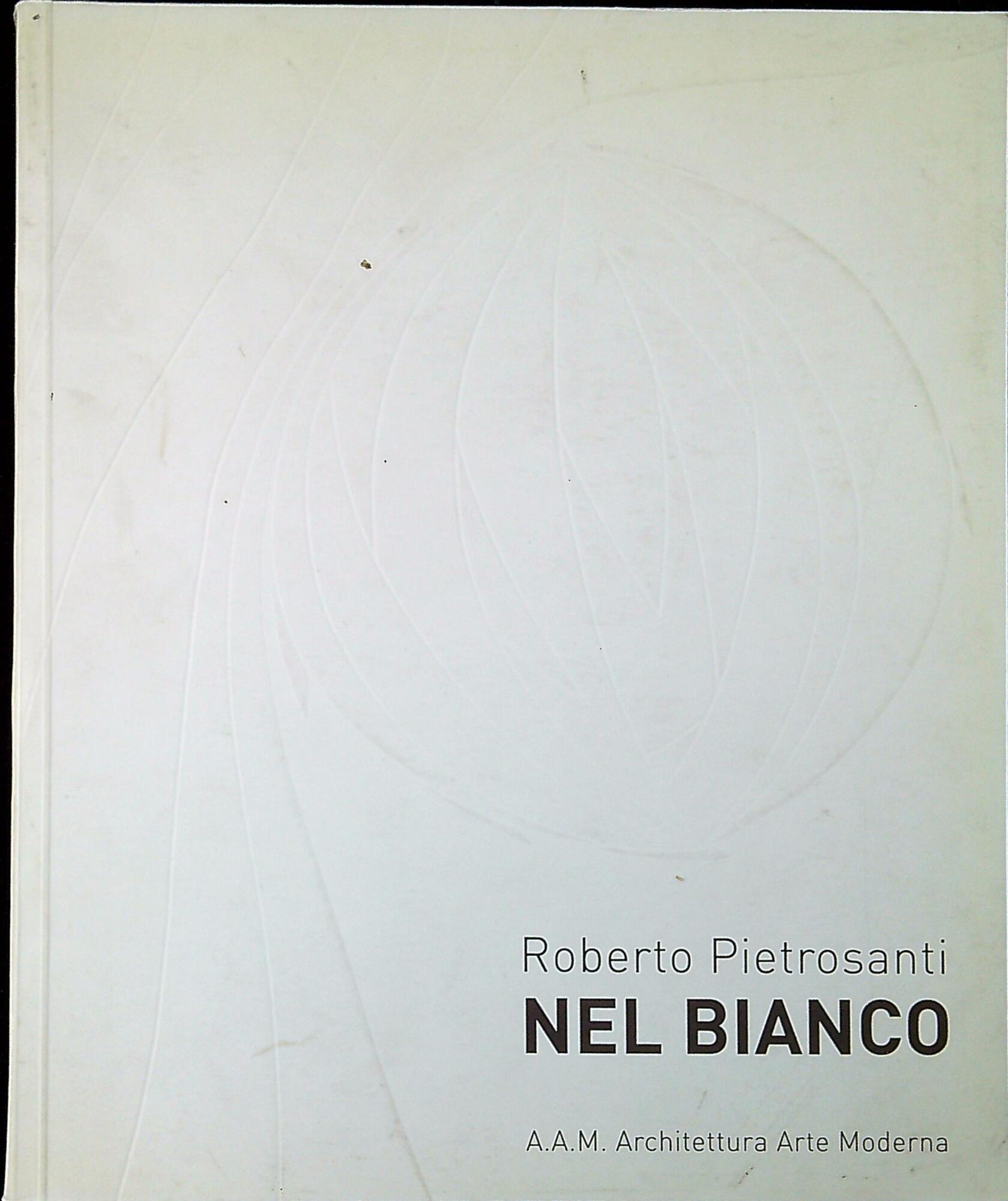 Roberto Pietrosanti : nel bianco : arte e architettura