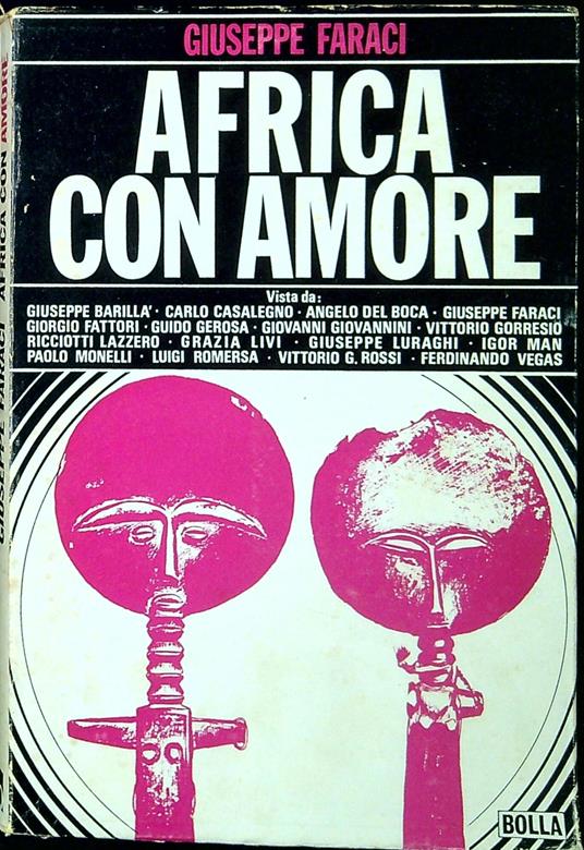 Africa con amore - Giuseppe Faraci - copertina