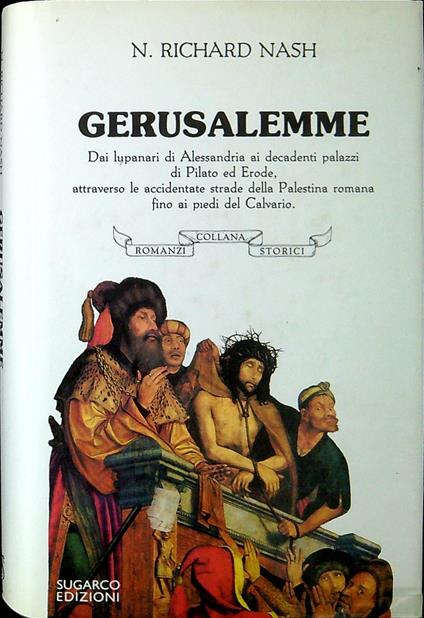 Gerusalemme - N. Richard Nash - copertina