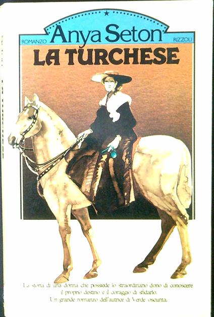 La turchese - Anya Seton - copertina