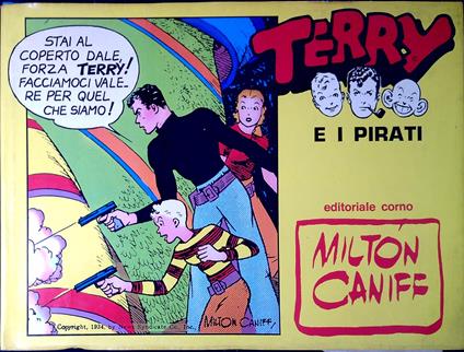 Terry e i pirati - Milton Caniff - copertina