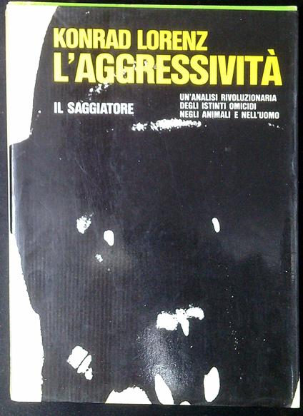 L' aggressività - Konrad Lorenz - copertina